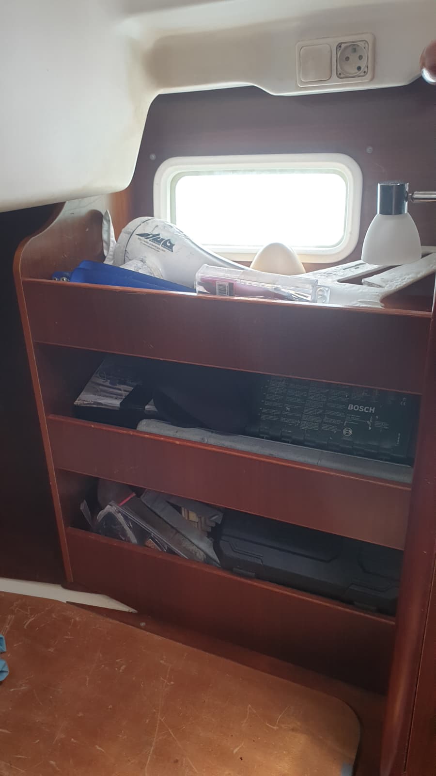 Cabine arrière bâbord